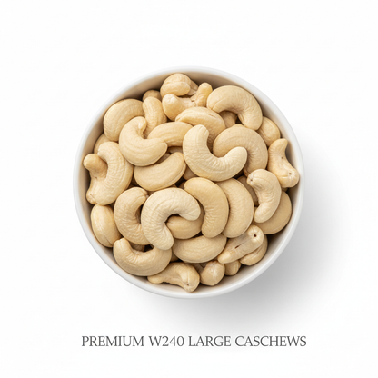Premium Cashew W240 - Large Whole Cashews