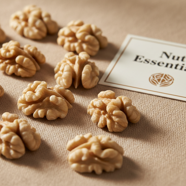 Realistic Premium White Walnut with Brand Label