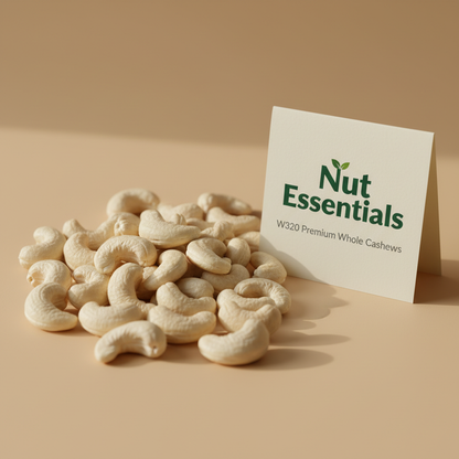 W320 Cashews with Brand Label